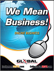 Front of bi-fold brochure for online bidders